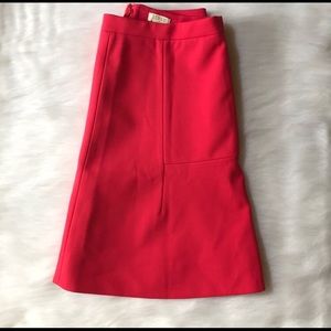J Crew | Pink Fluted Mini NWT